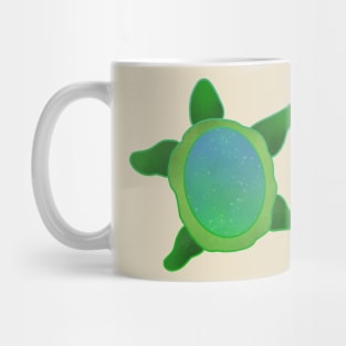 Green Space Turtle Mug